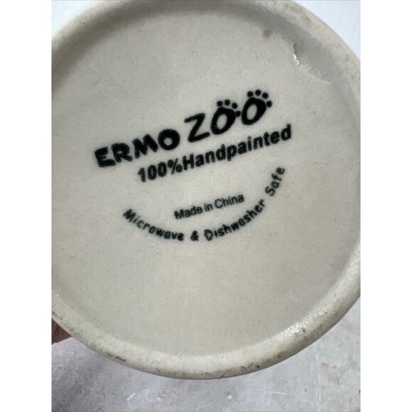 Ermo Elephant Collectors Mug 3D Ceramic Coffee Cup Ermo Zoo Hand Painted - Picture 9 of 10